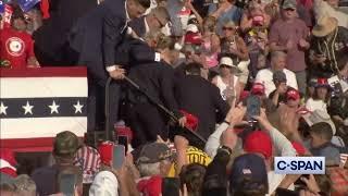 Possible Gunshots at Former President Trumps Rally