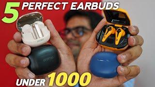 5 Best Earbuds Under 1000 in India 2024 Top Picks  Top 5 TWS Under 1000 