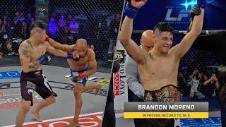 BRANDON MORENO proves UFC MADE A MISTAKE   FREE FIGHT  LFA MMA