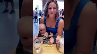 Send this video to confused mothers  #mommy #mom #funny #funnyvideo #baby