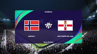 Norway U19 vs Northern Ireland U19 21072024 UEFA U19 EURO 2024 PES 2021