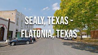 Sealy Texas to Flatonia Texas Drive with me on a Texas highway