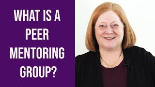Joanne Kamens 1 What is a Peer Mentoring Group?