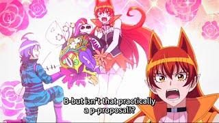 Ameri got excited imagining Irumas proposal to her  Mairimashita Iruma-kun 3rd Season Episode 10
