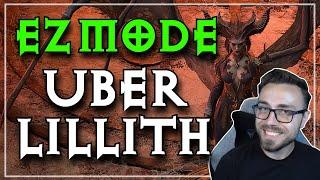 Uber Lilith is a Cake Walk on Blight Necromancer  Full Fight and Build Guide