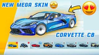 All New Corvette C8 Mega Skin  - Extreme Car Driving Simulator -All New Update v6.82.1