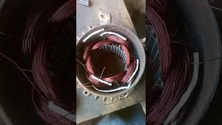 donkey pump motor winding #shorts #motorwinding #rewind #subscribe #shortsvideo