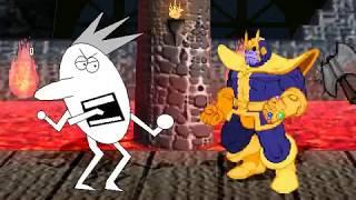 KJ MUGEN Dooby Dummy vs. Thanos