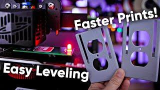 Easier Bed Leveling and Faster 3D Printing