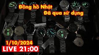  1102024  Đồng hồ Nhật đã qua sử dụng  Đồng hồ Quang Lâm