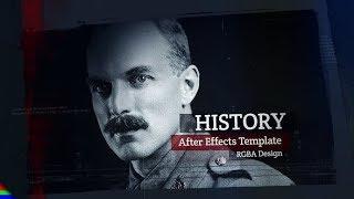 History  Slideshow  After Effects Template  AE Templates