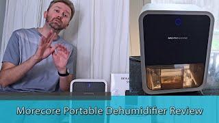 PERFECT FOR SMALL SPACES - Morecore Portable Dehumidifier Review