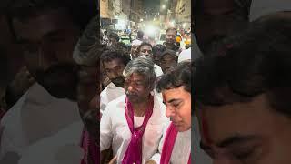 Padamraogoud Campaigning Along with KTR At Jublie Hills #brs #KCR #MP