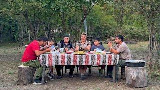 Rustic Life in a Faraway Village Grandmas Traditional Cooking