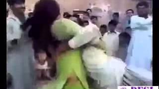 Pakistani Pathan out of control with mujra girl