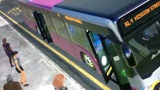 901 Bus Bus Simulator to pick people up Bus Driver OVI LEX Number KL1