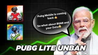 Finally Pubg lite Unban official news ️  pubg mobile lite unban in india