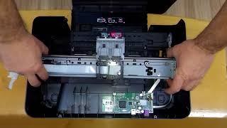 HP PHOTOSMART C4780 - DISASEMBLY FOR CLEANING