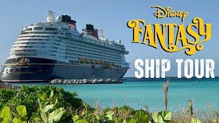 The ULTIMATE Disney Fantasy Ship Tour 2024 Full Walkthrough in 4K