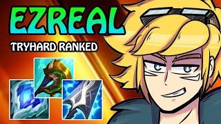 EZREAL TRYHARD  Die Positivität kehrt zurück  LOL Ranked Gameplay