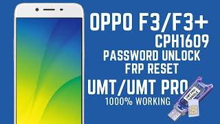 Oppo F3F3 Plus CPH1609 Pin Pattern Unlock by UMT  Oppo F3 Forgot PasswordHard Reset