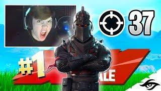 Mongraal  INSANE 37 KILL SOLO VS SQUADS WIN Fortnite New Personal Record