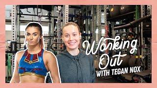 Working Out with a WWE Superstar Tegan Nox