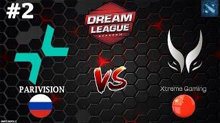 РАЗОР В ЦЕНТР ОТ ЕКСТРИМОВ  Parivision vs Xtreme Gaming #2 BO3 DreamLeague S24