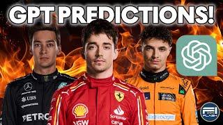 Chat GPT PREDICTS Australian GP Results