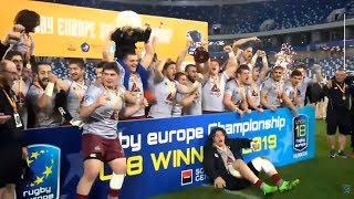 GEORGIA vs SPAIN FINAL  2019 - U18 Men XV Championship - Award Ceremony