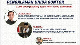  KH Hasan Abdullah Sahal Kepemimpinan Berteraskan Nilai Pengalaman UNIDA Gontor  Sharing IIUM