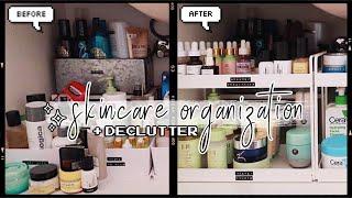 SKINCARE ORGANIZATION + BATHROOM DECLUTTER  The Beauty Vault