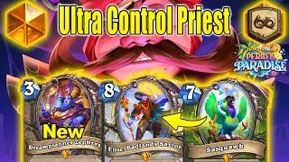 I Made The Best Control Priest Deck To Watch Before Bed At Perils in Paradise Mini-Set  Hearthstone