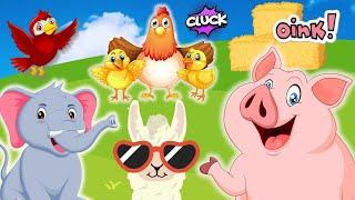 Best Animal Sounds Song  Sound Animals Make Kids Animal Songs and Nursery Rhymes