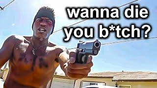 When Dumb Criminals Try To Pull Guns on Cops