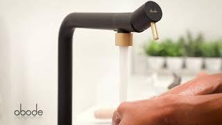 Abode Agilis Single Lever Tap in Action