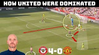 Tactical Analysis  Manchester United 0-4 Brentford  A Tactical Nightmare For Ten Hag 