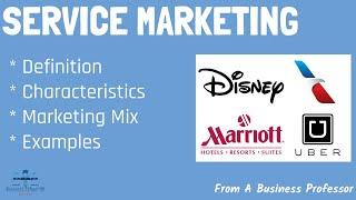 What is Service Marketing?  From A Business Professor