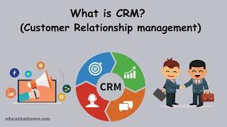 What is CRM?  Customer Relationship Management