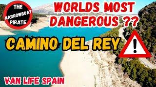 Conquering Spains Deadliest Trail  Epic Solo Van Life Adventure On The Camino Del Rey