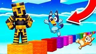 ¿CONSEGUIRÉ SOBREVIVIR AL PARKOUR DE BLUEY EN MINECRAFT? 