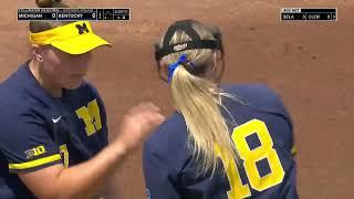 Michigan vs Kentucky  Full College Softball 05172024