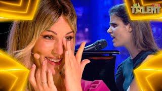 This BLIND GIRL EXPLAINS what she feels with a SONG  Auditions 4  Spains Got Talent 7 2021