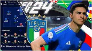 Spalettis Italy EURO 2024 Tactics  EA FC 24