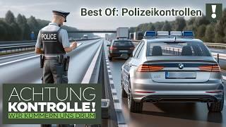 LEICHTSINNIGE Überholer & seltsame Umstände bei POLIZEIKONTROLLEN  Best Of  Achtung Kontrolle