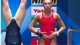 Tuxen vs Oliveira vs Vieta Featured Armstand Dive 10m  l Womens Diving 2024
