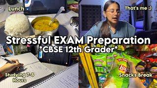 *EXAM* PREPARATION as a 12th Grader  *so many chapters* BOARD EXAMS SOON  CBSE Exams #boardexam