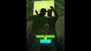 Grove Street Used To Be Great In The Old Days  #gtasanandreas #shorts