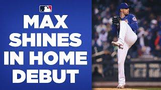 Max Scherzer DOMINATES in Mets Home Debut 7 IP 10 Ks 1 hit in win