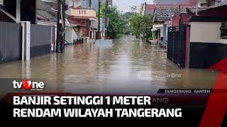 Banjir Menggenangi Sejumlah Wilayah di Kota Tangerang  Kabar Petang tvOne